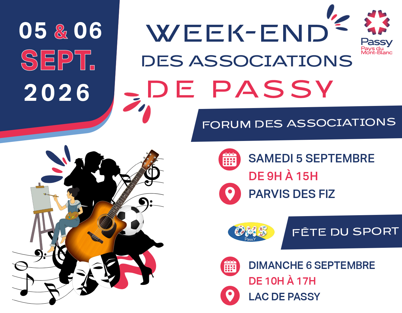 Fête du Sport au lac de Passy
